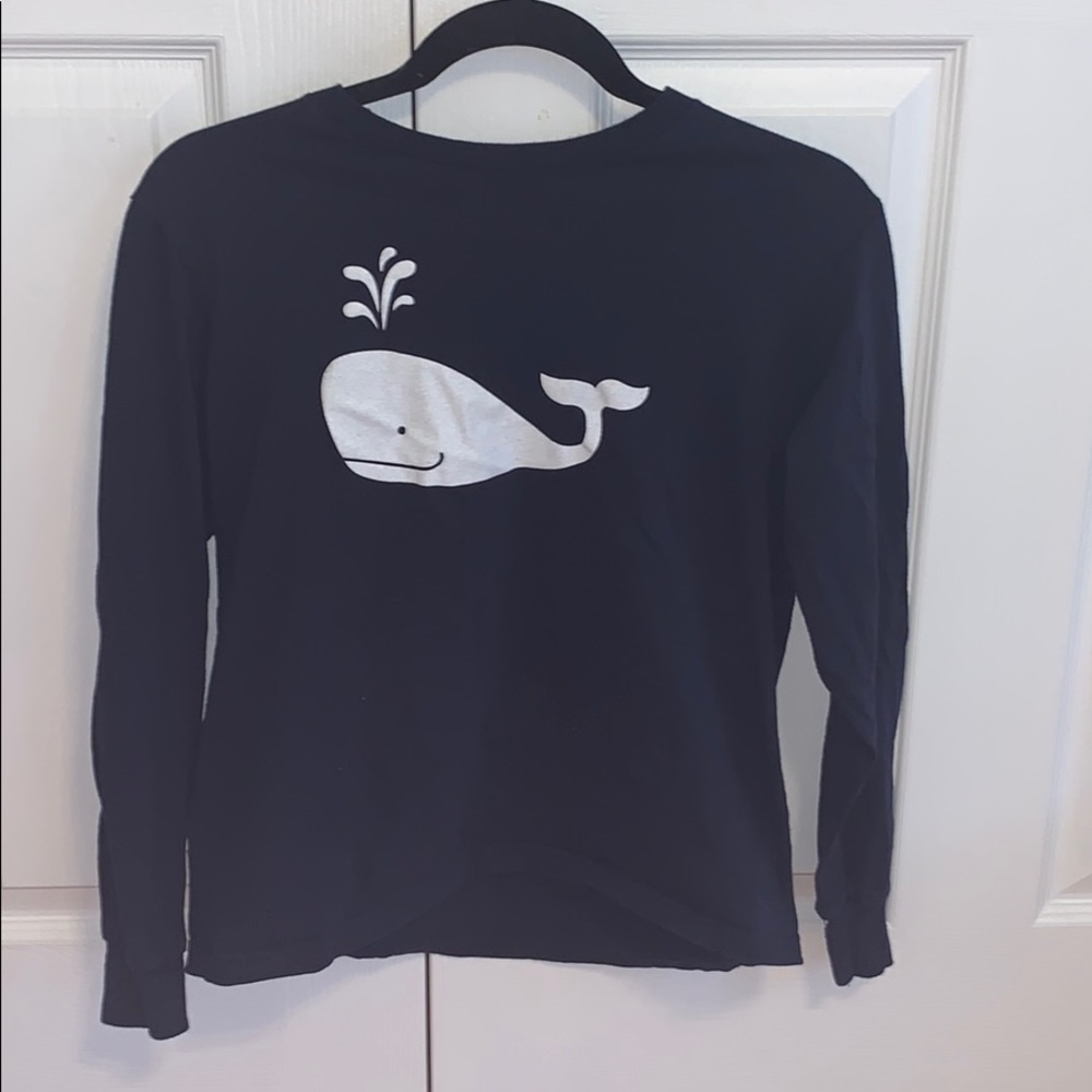 Champion Kid’s Navy Blue Long Sleeve Tee